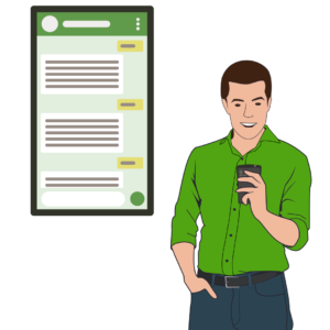 homem mechendo no celular 2